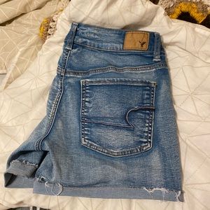 Stretchy Jean Shorts